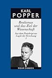 Gesammelte Werke in deutscher Sprache: Band 7: Realismus und das Ziel der Wissenschaft (Karl R. Popper-Gesammelte Werke)