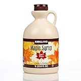 Kirkland 100% Kanadischer Ahornsirup Grad A - (Dunkler Bernstein) Reicher Geschmack - 1 Liter (1,4 Kg)