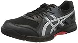 ASICS Mens Gel-Rocket 9 Volleyball Shoe, Black/Sunrise Red,44 EU