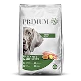 Primum- Soft Huhn mit Kartoffel - 15 kg - Halbfeuchtes Hundefutter - Getreidefreies Trockenfutter - Hoher Fleischanteil - Op