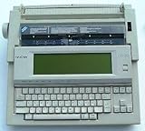 Brother LW-35 elektrische Schreibmaschine mit Bildschirm Textsy