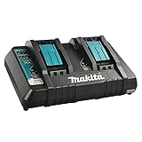 Makita DC18RD Akku-Ladegerät, (0,5 h, 0,75 h, 2,25 kg) für Li-Ionen-Akkus, Schwarz-B