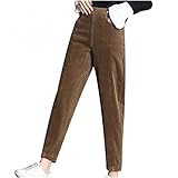 Bluelucon Damen Gefüttert Winterhose wasserdicht Winddicht atmungsaktiv Pants Thermo Hose Winter Warme Jogginghose Elastische Strumpfhosen Yogahosen Ski Leggings Freizeithosen Stiefel H