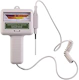 SBKDPT Pool Wassertester, Tragbarer Wasserqualitätsmonitor Digitaler 2 In 1 PH Tester Chlor / CL2 Meter Wasserqualitätstester für Schwimmbad Spa Haushalt Trinken Hydroponik