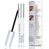 Wimpernserum, Lashes Wimpern Serum, Augenbrauenserum, Wimpern Booster für lange, Wimpernwachstum und Wimpernverlangerung Hormonfrei für lange, dichte und schöne Wimpern (5ml)