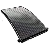 VINGO Poolheizung Sonnenkollektor Schwarz 110 x 69 x 14 cm Speedsolar Solarheizung für Pool Solarkollek