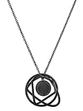 Liebeskind Berlin Damen-Kette mit Anhänger Icon Collier Edelstahl Silber 85