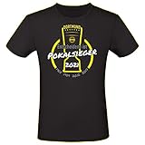 Shirt-Panda Unisex T-Shirt · Dortmund Pokalsieger · Fan Shirt · 2021 · Entscheidend ist · 100% Baumwolle · (Schwarz, M, m)