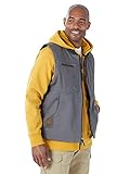 Wrangler Riggs Workwear Robuste Herren-Arbeitsweste, Granitgrau, M