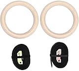 Gym Ringe Sport Trainingsgeräte Gym Ringe Krafttraining Einstellbare Birke 25mm Kinder Holzschaukel für Indoor/O
