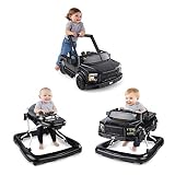 Bright Starts, 3 In 1 Lauflernhilfe, FORD F-150 RAPTOR, Schwarz, in 3 Varianten verwendbar, 2 Kinder können Gleichzeitig Spielen, wächst mit, Ab 6 M