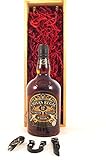 Bottling Chivas Regal 12 Years Old Blended Malt Whisky 1.14 Litres in einer Geschenkbox, da zu 3 Weinaccessoires, 1 x 1000