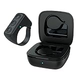 Tamlltide Handy Fernauslöser mit Aufladebehältnisse, Wireless Bluetooth 5.0 Fingertip Fernbedienung Selfie Video Controller Clicker, Perfekt kompatibel Apple IOS und Android/iPhone und M