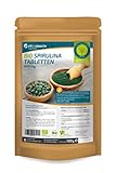 FP24 Health Bio Spirulina Tabletten 1kg - 400mg pro Tablette - Plantensis - im Zippbeutel - 1000g Presslinge - Top Q