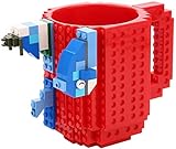 Building Brick Mug, DIY Brick Mug Building Blocks Coffee Mug Puzzle Mug