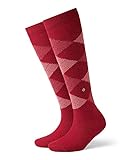 Burlington Damen Whitby W KH Socken, Blickdicht, Rot (Vermillion Red 8226), 36-41