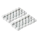 Bosch F016800574 Kleiner Ersatz-Mikrofaserlappen (für Fenstersauger GlassVAC, für Glas und Glatte Oberflächen, 2 Stück)