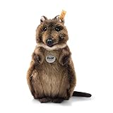 Steiff Skippy Quokka-26 cm-Kuscheltier für Kinder-weich & kuschelig-waschbar-braun (355660)