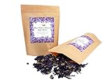 Blue Malva Infusion Haarspülung für graues, weißes und platiniertes Haar, lose getrocknete Blumen, 50 g