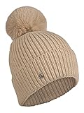 LOEVENICH Damen Strickmütze Cozy Winter - Beig