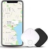Schlüsselfinder mit APP, Ultra Dünn Wireless Anti-Lost Key Finder, Bluetooth Smart Tracker, Bidirektionalem Alarm Item Finder, zum Auffinden von Schlüssel, Handy Brieftasche und Gepäck, 2 Stück