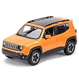 Modellauto 1:24 Jeep Renegade SUV Geländewagen Statische Druckgussfahrzeuge Sammlermodell Autospielzeug