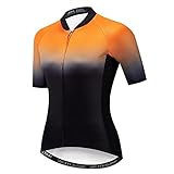 Radtrikot Damen Kurzarm Fahrradtrikot Radbekleidung, Cicd7051, XXX-Larg