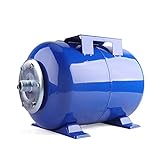 SHIOUCY Edelstahl Membrankessel 24 L Hauswasserwerk Ausdehnungsgefäß Druckkessel Druckerhöhungsanlag