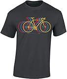 Fahrrad T-Shirt: Fun Between Your Legs… Rad Bike Geschenke für Damen & Herren Mann Männer Frau-en - Fixie Retro Radfahrer Mountain-Bike MTB BMX Velo Rennrad E-Bike Outdoor Sport Streetwear (L)