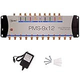 Multischalter pmse 9/12 HB-DIGITAL PMS 2X SAT bis 12 x Teilnehmer / Receiver für Full HDTV 3D 4K UHD mit N