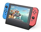 Vivefox Switch TV Dock, tragbare Switch Ladestation Dockingstation Voll Fit Switch Design & Wärmeableitung Design mit HDMI, Type-C, USB 3.0 & 2.0 Port, Schw