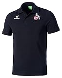 erima Herren FC Köln Poloshirt, Schwarz, S