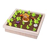 Fun Vegetable Memory Board Game Farm Carrot Pulling Board Game EIN Kinderspiel, das den Gemüseanbau des Bauernhofs nachahmt, um die praktischen Fähigkeiten der Kinder zu verb