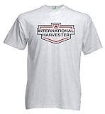 T-Shirt | IHC International Harvester | ashgrau | Größe L