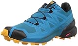 Salomon Herren Schuhe Speedcross 5 Trekking-& Wanderhalbschuhe, Mehrfarbig (Crystal Teal Barrier Reef Golden Oa), 43 1/3 EU