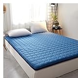 MHXY Tatami Tatamimatte Bodenmatratze Futon Matratze Futon Fur Das Futonbett Dick Groß Einzelmatratze Studentenwohnheim (Color : Royal Blue, Size : 90x190cm)