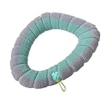 Aahkloijw WC-Sitzbezug Pads Universal Toilettensitzkissen mit Aufhängeschlaufe Weich Und Warm Home WC Sitzkissen Toilet Seat Cover Toilettenkissen Waschbar Toilettensitzabdeckung Toiletten Sitzbezug