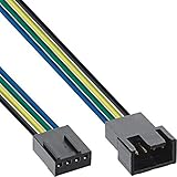 InLine 33328A Lüfterkabel Verlängerung PWM, 4pol Molex Stecker / Buchse, 0,3