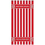 Fortuna Düsseldorf Duschtuch Streifen 70x140