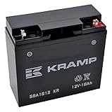 Universal Starterbatterie, für PKW, NFZ, Motorrad, 12V 18Ah 140A, g