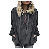 Teddy Hoodie Bluse v Ausschnitt Damen Pullover Damen frühling Damen Oberteile Sommer Sale sexy Tshirts Damen Tumblr Pullover Hemd Damen elegant Frauen Hemd Sommer Oberteile Damen lang