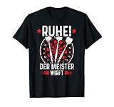 Dart Ruhe Der Meister Wirft Dartsport T-S