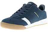 Skechers 156/NVM Zinger 2.0-The White Stripe Damen Sneaker Turnschuhe Halbschuhe blau/weiß, Größe:39, Farbe:B