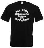 World-of-Shirt Herren T-Shirt Köln Müngersdorfer Stadion Liebe Tradition|XXXL