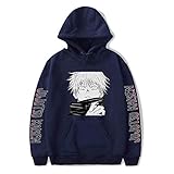 Herbst Und Winter Bedruckter Anime Hoodie Mit Jujutsu Kaisen Loose Casual Sweatshirt, Unisex, Cosplay