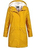 ONLY Damen Regenjacke ONLSally 15206116 Tawny Olive/White Teddy M