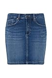 OXMO Adria Damen Jeansrock, Größe:M, Farbe:Antique Blue (80946)