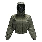 Yikesnt Damenjacke Herbst- und Wintermode im europäischen und amerikanischen Stil mit Kapuze einfarbig bequemes Pendleroberteil XL