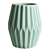 Demarkt Kleine Deko Keramik Vase Blumenvase 9 * 7.5 * 5cm Hellb