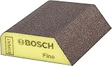 Bosch Professional 1x Expert S470 Combi Blöcke (für Weichholz, Farbe auf Holz, 69 x 97 x 26 mm, Feinheitsgrad fein, Zubehör Handschleifen)